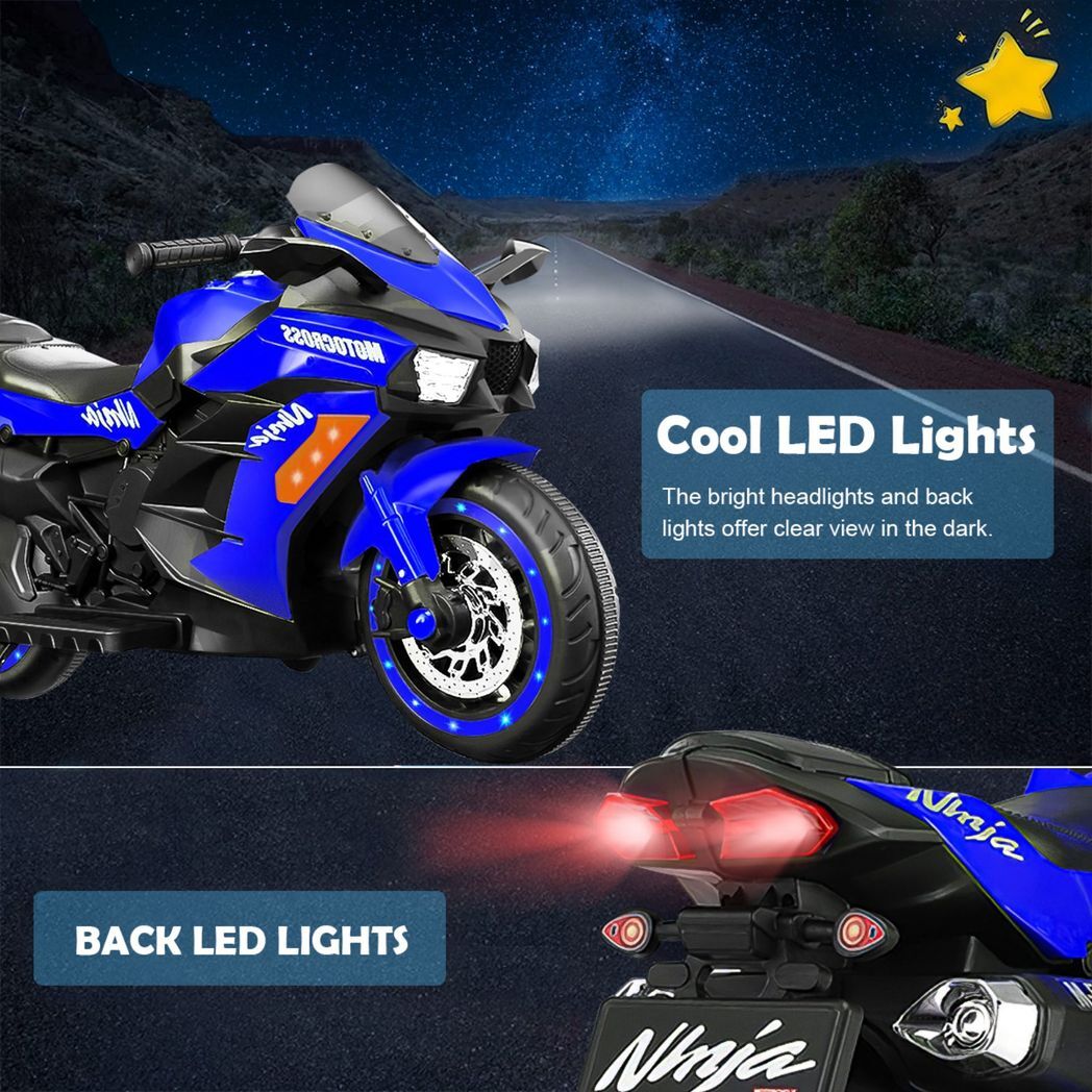 Motorcycle 2 Wheel Ride On Car Electric Cars -  Kids Electric Cars & Toys