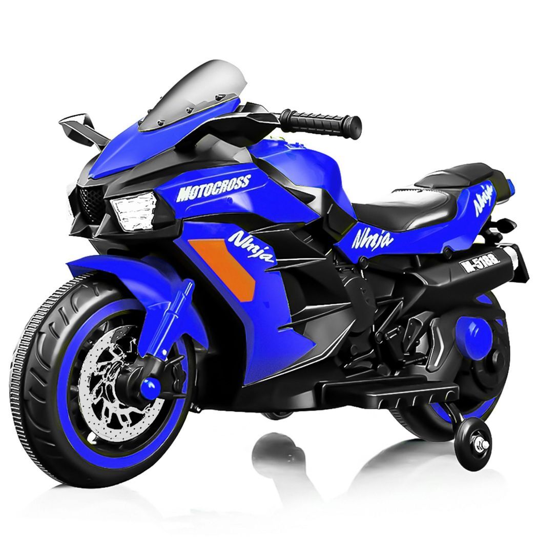 Motorcycle 2 Wheel Ride On Car Electric Cars -  Kids Electric Cars & Toys
