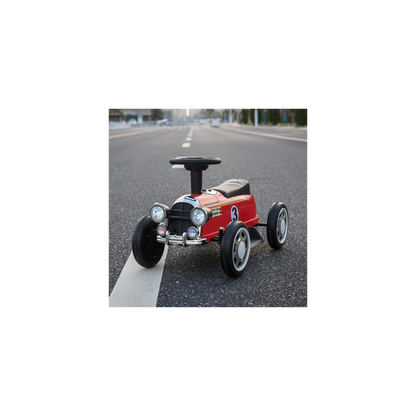 Kids Electric Ride On Car With Music Player   LED Lights 6V Red -  Kids Electric Cars & Toys