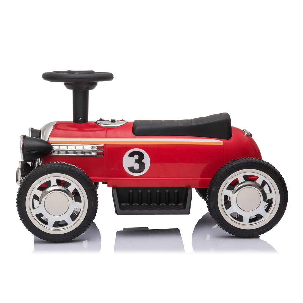 Kids Electric Ride On Car With Music Player   LED Lights 6V Red -  Kids Electric Cars & Toys