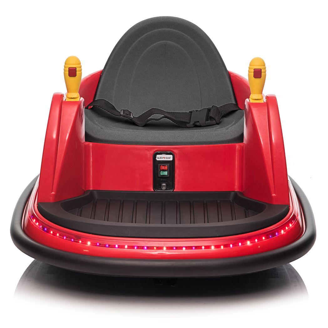 LEADZM 6V 7A.h Bumper Car Red -  Kids Electric Cars & Toys