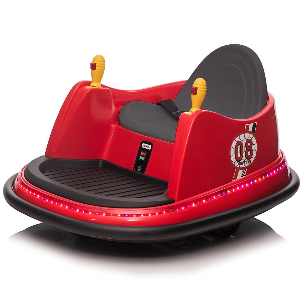 LEADZM 6V 7A.h Bumper Car Red -  Kids Electric Cars & Toys