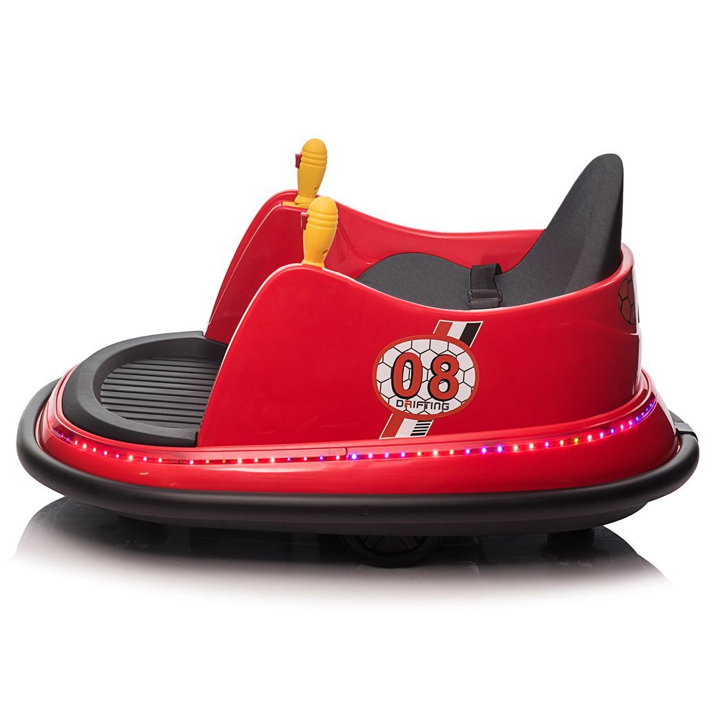 LEADZM 6V 7A.h Bumper Car Red -  Kids Electric Cars & Toys