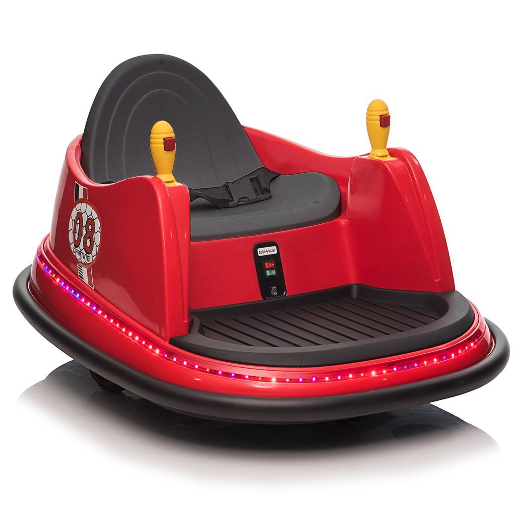 LEADZM 6V 7A.h Bumper Car Red -  Kids Electric Cars & Toys