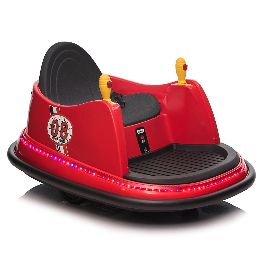 LEADZM 6V 7A.h Bumper Car Red -  Kids Electric Cars & Toys
