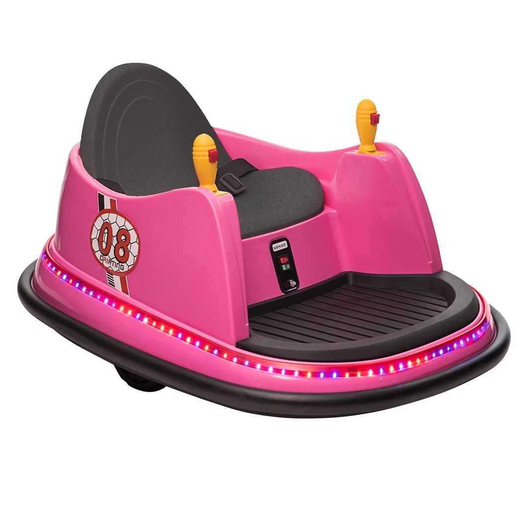 6V 7A.h Bumper Car Pink -  Kids Electric Cars & Toys
