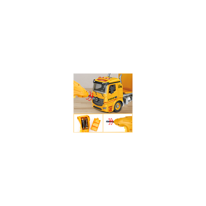 (ABC)Building Construction Trailer Truck & Excavator Toys for 3 4 5 6 Years Old Toddlers Kids Boys Girls, 108PCS Building Block Toy Set with Electric Drill, STEM Take Apart Vehicles Gift with Sound & -  Kids Electric Cars & Toys