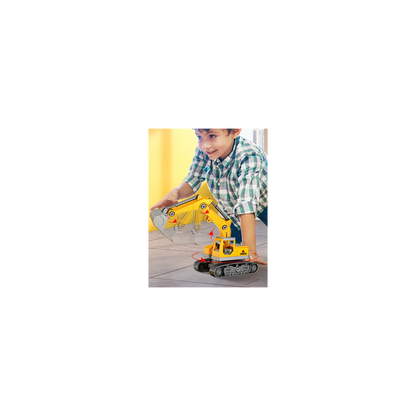 (ABC)Building Construction Trailer Truck & Excavator Toys for 3 4 5 6 Years Old Toddlers Kids Boys Girls, 108PCS Building Block Toy Set with Electric Drill, STEM Take Apart Vehicles Gift with Sound & -  Kids Electric Cars & Toys