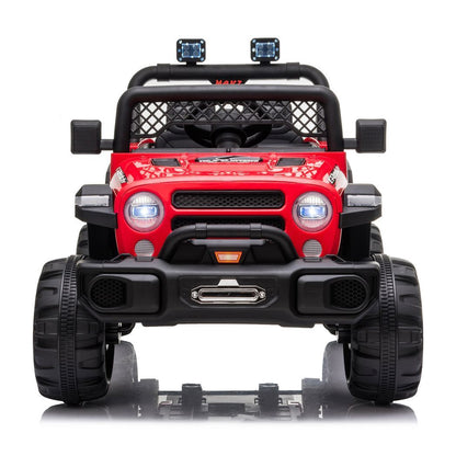 Off-road Vehicle Red Dual Drive 12v 4.5a.h With 2.4g Remote Control -  Kids Electric Cars & Toys