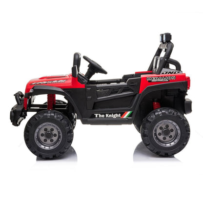Off-road Vehicle Red Dual Drive 12v 4.5a.h With 2.4g Remote Control -  Kids Electric Cars & Toys
