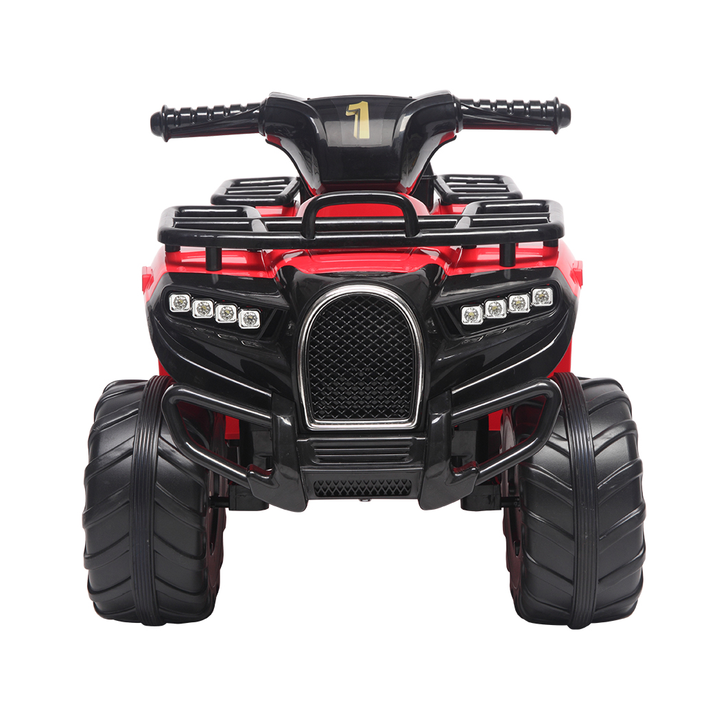 LZ-5258 Small Beach Bike Single Drive Battery 6V4.5AH * 1 with Music Board Red -  Kids Electric Cars & Toys