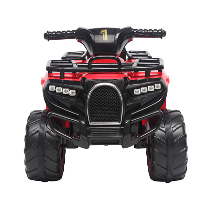 LZ-5258 Small Beach Bike Single Drive Battery 6V4.5AH * 1 with Music Board Red -  Kids Electric Cars & Toys