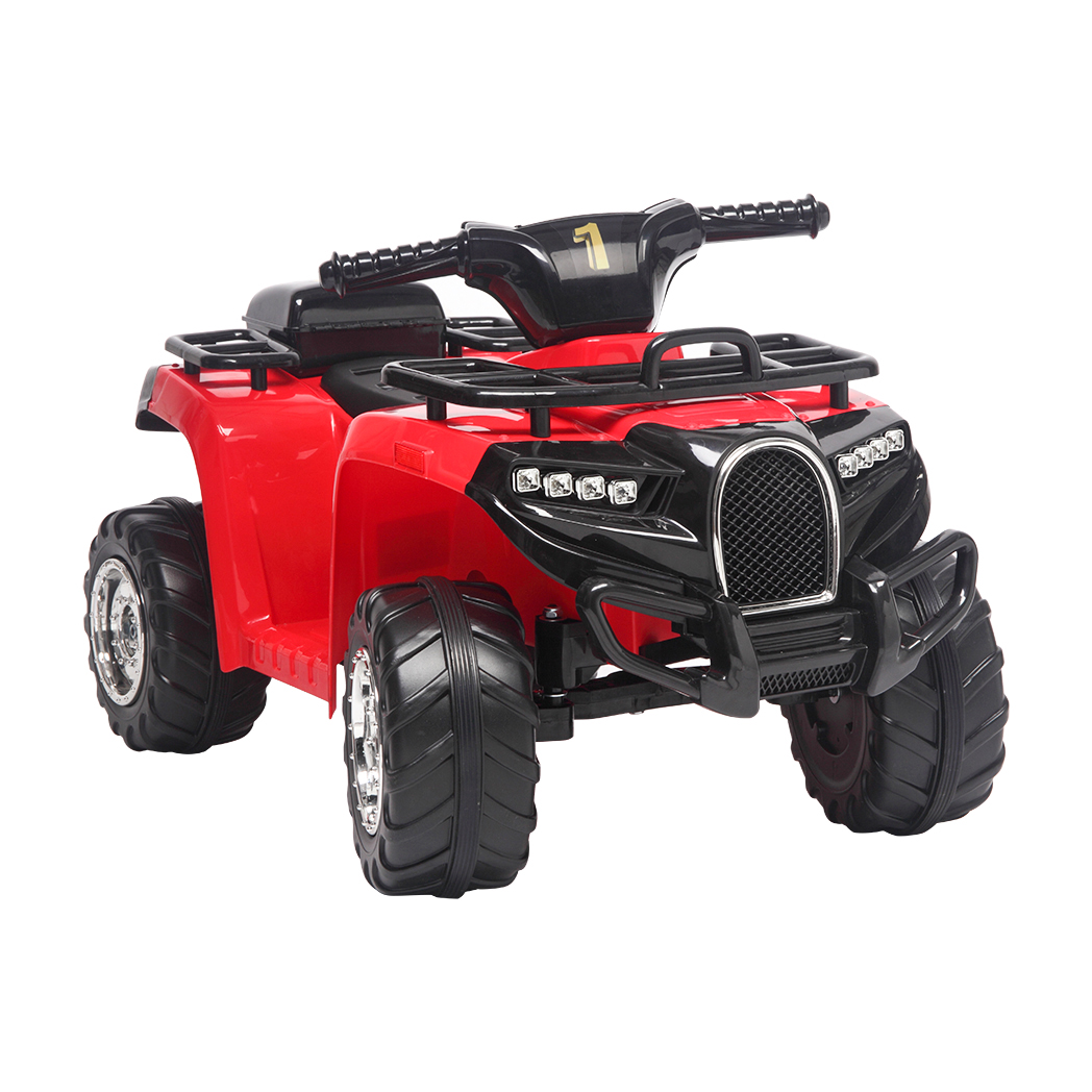 LZ-5258 Small Beach Bike Single Drive Battery 6V4.5AH * 1 with Music Board Red -  Kids Electric Cars & Toys