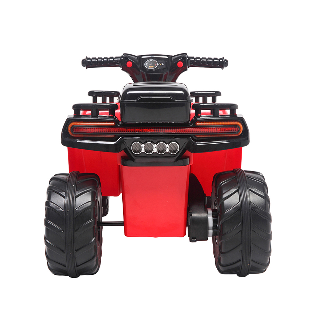 LZ-5258 Small Beach Bike Single Drive Battery 6V4.5AH * 1 with Music Board Red -  Kids Electric Cars & Toys