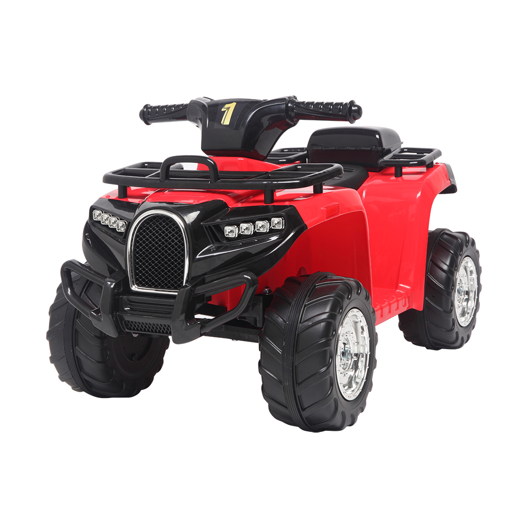 LZ-5258 Small Beach Bike Single Drive Battery 6V4.5AH * 1 with Music Board Red -  Kids Electric Cars & Toys