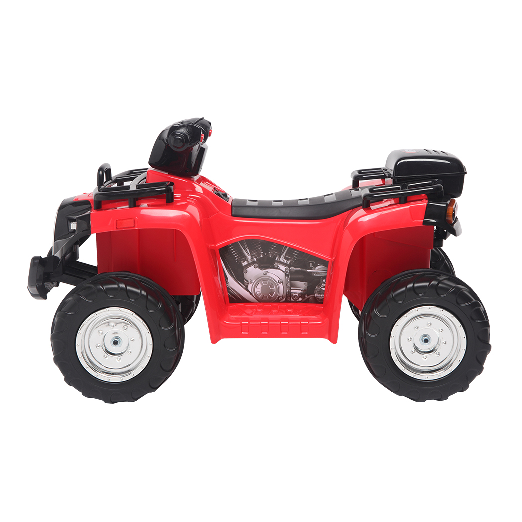 LZ-5258 Small Beach Bike Single Drive Battery 6V4.5AH * 1 with Music Board Red -  Kids Electric Cars & Toys
