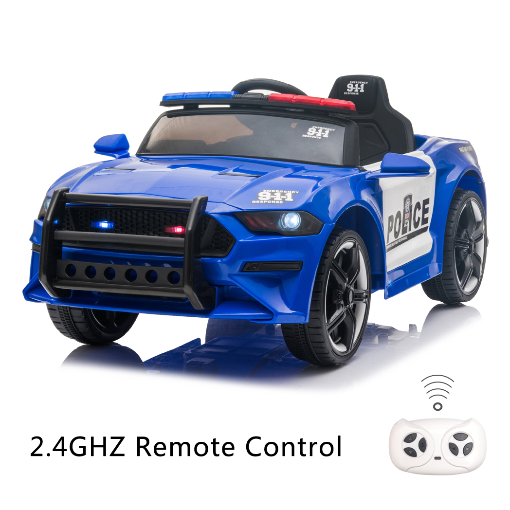 Police Sports Car 12v -  Kids Electric Cars & Toys