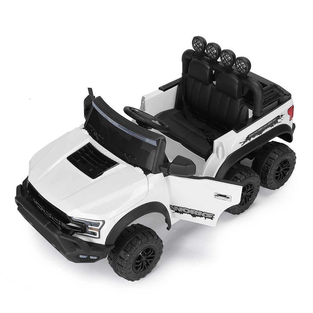 12v Kids Electric 4-wheeler Atv Electric 12v Battery White -  Kids Electric Cars & Toys