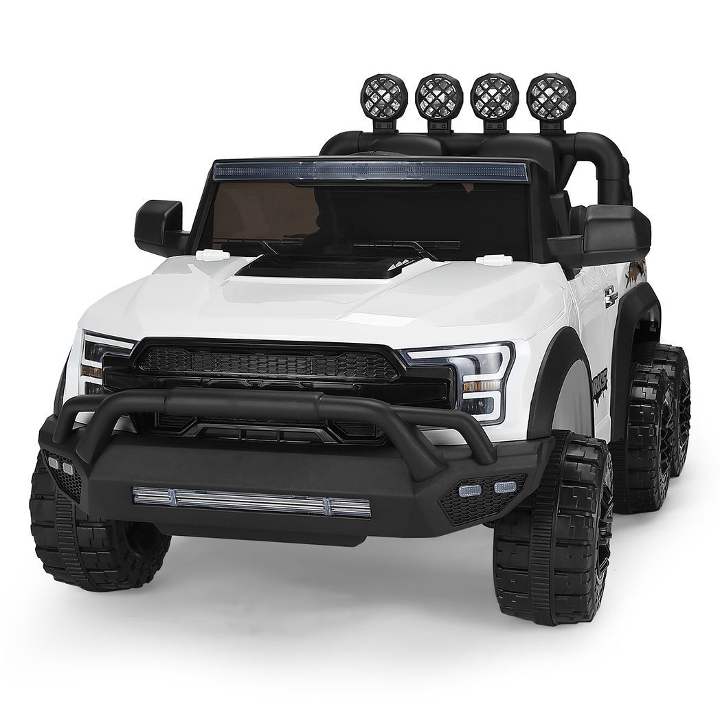 12v Kids Electric 4-wheeler Atv Electric 12v Battery White -  Kids Electric Cars & Toys