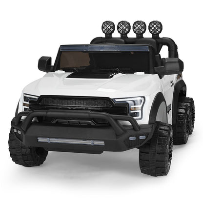 12v Kids Electric 4-wheeler Atv Electric 12v Battery White -  Kids Electric Cars & Toys