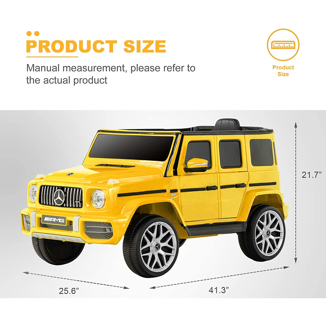 Licensed Mercedes-benz G63 Kids Ride On Car Electric Cars Motorized Vehicles -  Kids Electric Cars & Toys