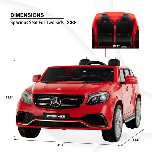 Licensed Mercedes-benz Gls63 Amg Kids Ride On Car Electric Cars -  Kids Electric Cars & Toys
