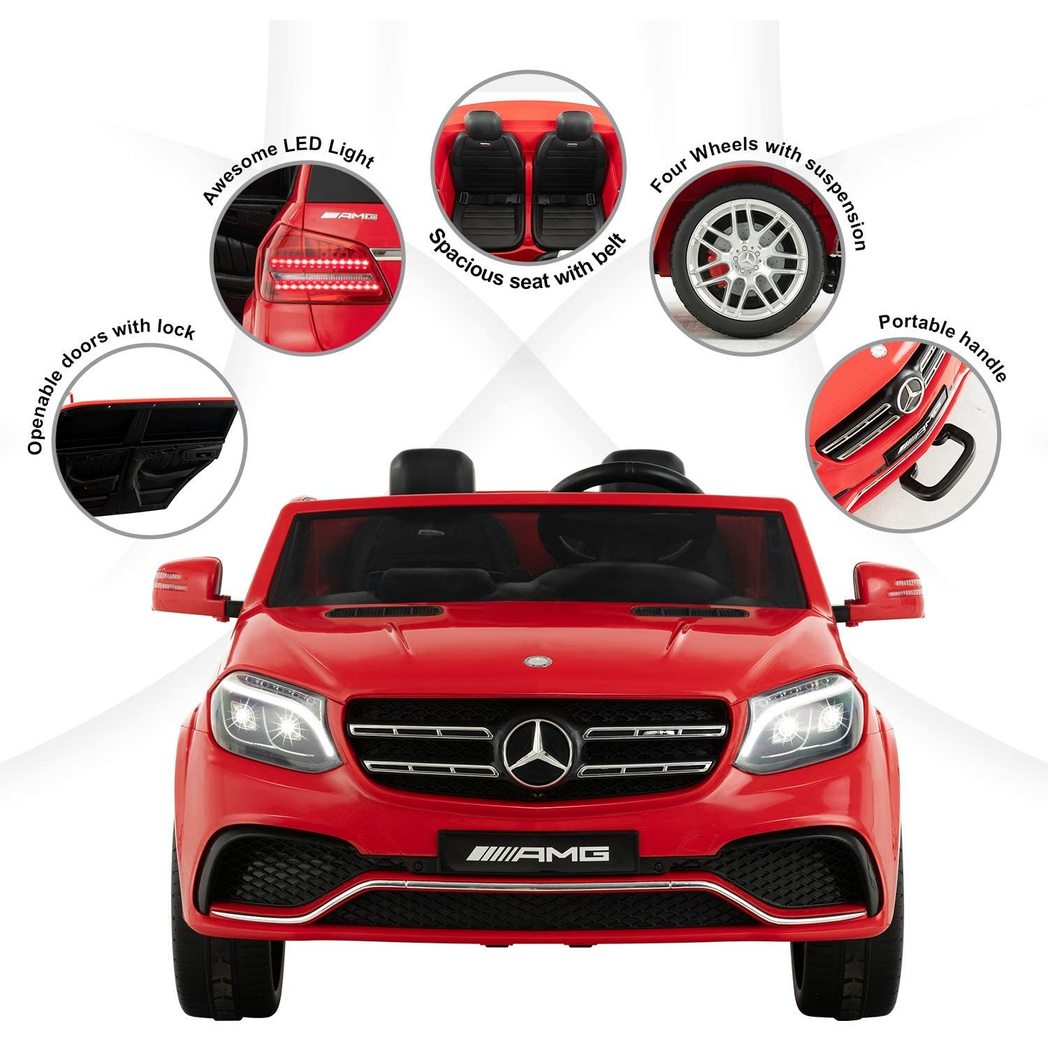Licensed Mercedes-benz Gls63 Amg Kids Ride On Car Electric Cars -  Kids Electric Cars & Toys