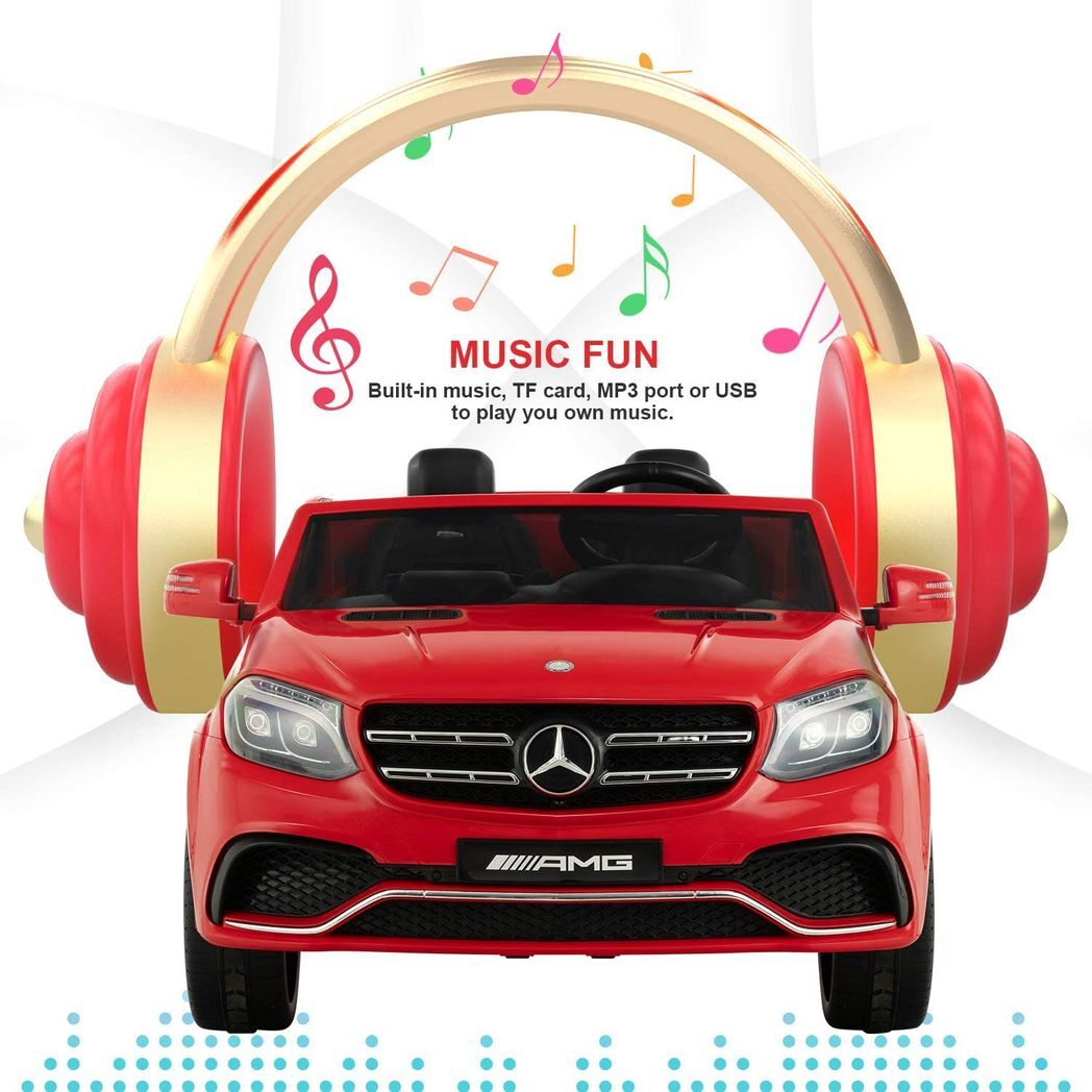 Licensed Mercedes-benz Gls63 Amg Kids Ride On Car Electric Cars -  Kids Electric Cars & Toys