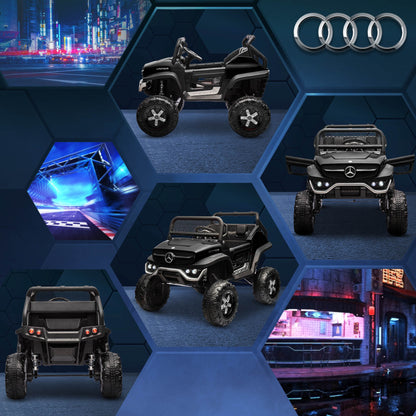 Kids Electric Ride on Car with Remote Control - Black -  Kids Electric Cars & Toys