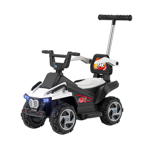6V Kids Ride-On Electric ATV, 4-Wheeler Quad Car Toy with LED Headlights, Bluetooth -  Kids Electric Cars & Toys