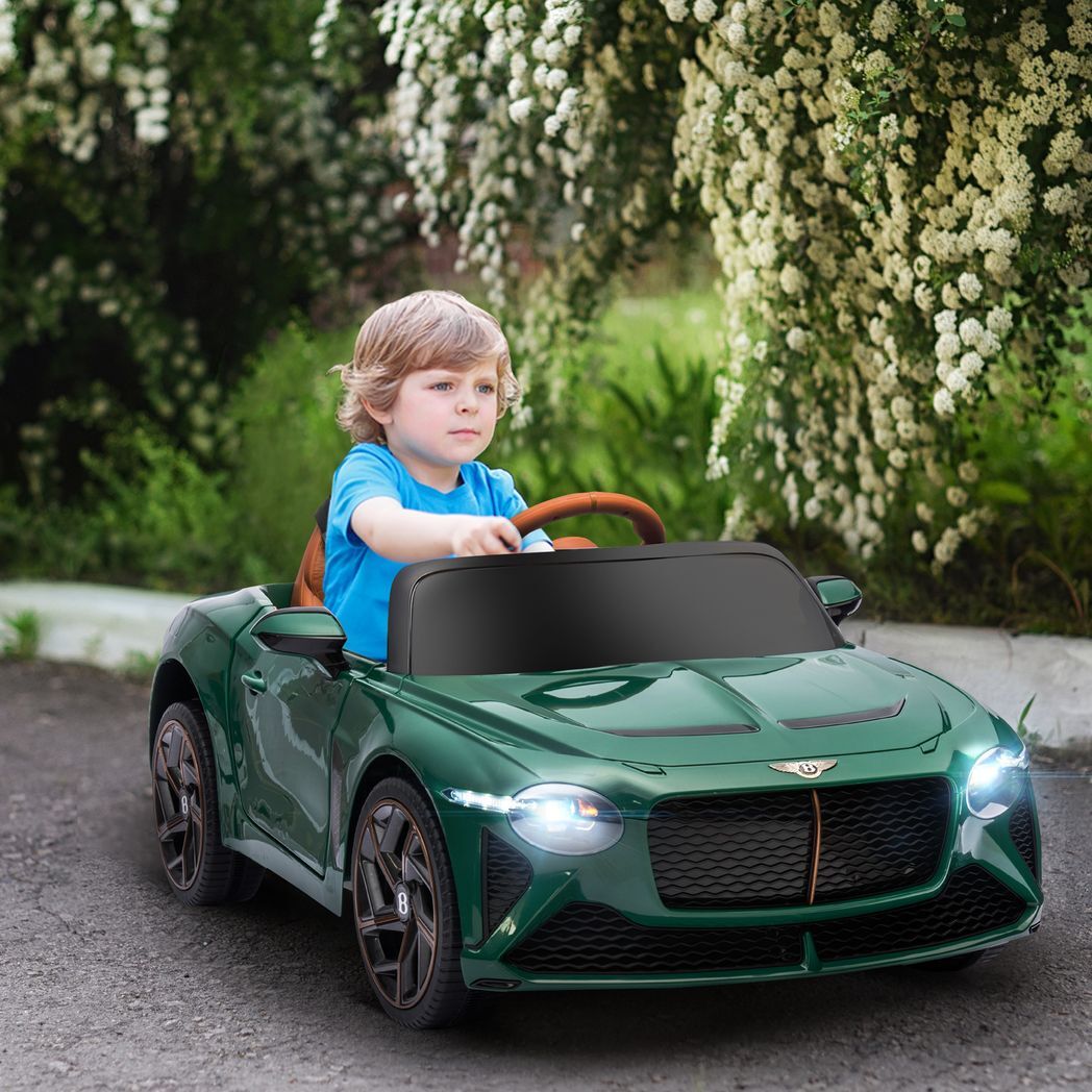Bentley Bacalar Licensed 12v Kids Electric Ride-on Green -  Kids Electric Cars & Toys