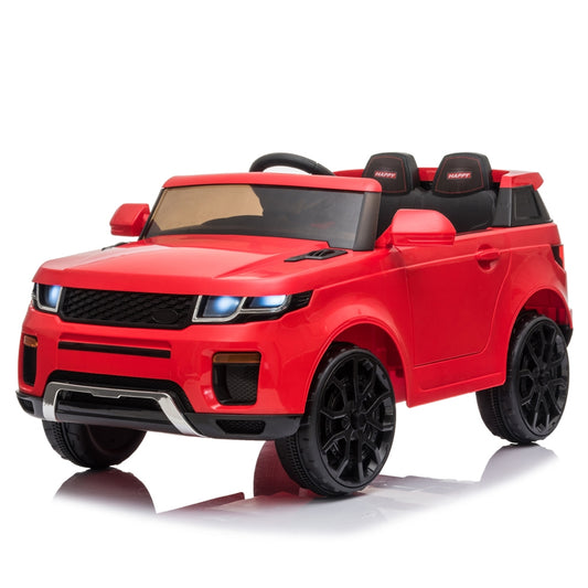 12V Kids Ride On Car 2.4GHZ Remote Control LED Lights Red -  Kids Electric Cars & Toys